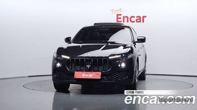 MASERATI LEVANTE 2018 — 115 319 км, синий, Корея — под ключ — фото 3