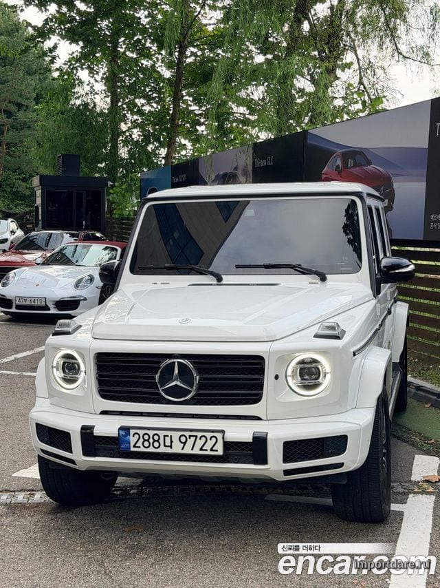 MERCEDES-BENZ G-CLASS W463B 2023 — 20 944 км, белый, Корея — под ключ — фото 2