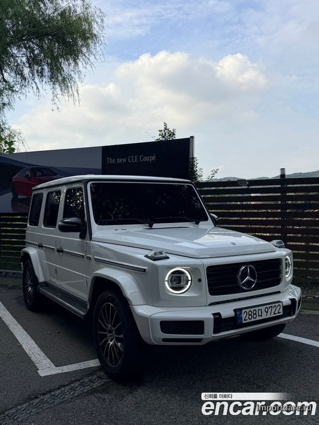MERCEDES-BENZ G-CLASS W463B 2023 — 20 944 км, белый, Корея — под ключ — фото 3
