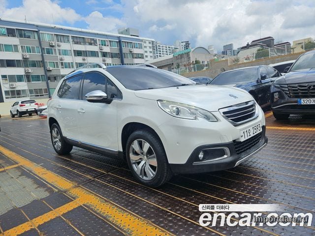 PEUGEOT 2008 2015 — 112 393 км, белый, Корея — под ключ — фото 3