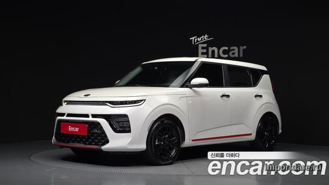 KIA SOUL BOOSTER 2019 — 137 905 км, белый, Корея — под ключ — фото 1