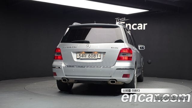 MERCEDES-BENZ GLK-CLASS X204 2012 — 111 558 км, серебристый, Корея — под ключ — фото 4