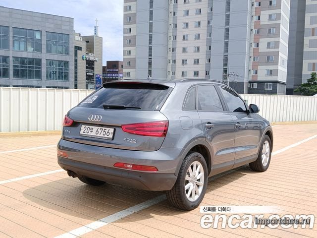 AUDI Q3 2014 — 109 000 км, серый, Корея — под ключ — фото 4