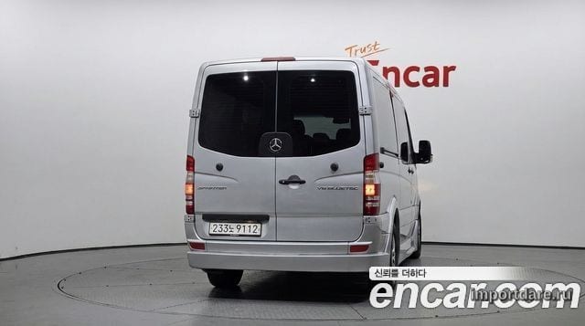 MERCEDES-BENZ SPRINTER 2015 — 14 595 км, серебристый, Корея — под ключ — фото 4