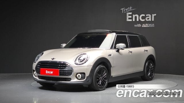 MINI COOPER CLUBMAN 2022 — 75 865 км, светло-золотистый, Корея — под ключ — фото 1