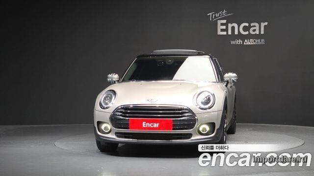 MINI COOPER CLUBMAN 2022 — 75 865 км, светло-золотистый, Корея — под ключ — фото 3