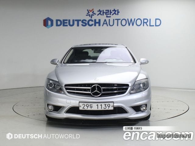 MERCEDES-BENZ CL-CLASS C216 2008 — 148 000 км, серебристый, Корея — под ключ — фото 3