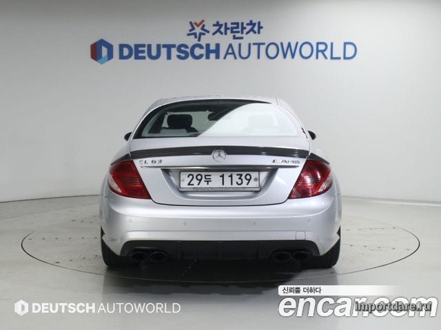 MERCEDES-BENZ CL-CLASS C216 2008 — 148 000 км, серебристый, Корея — под ключ — фото 4