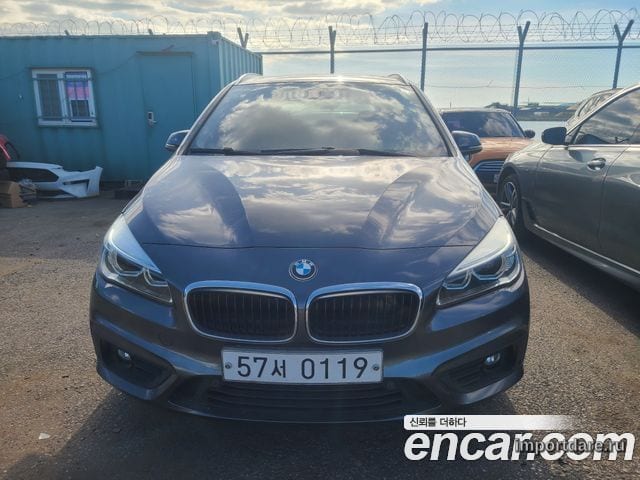 BMW 2 SERIES ACTIVE TOURER 2016 — 138 400 км, серый, Корея — под ключ — фото 2