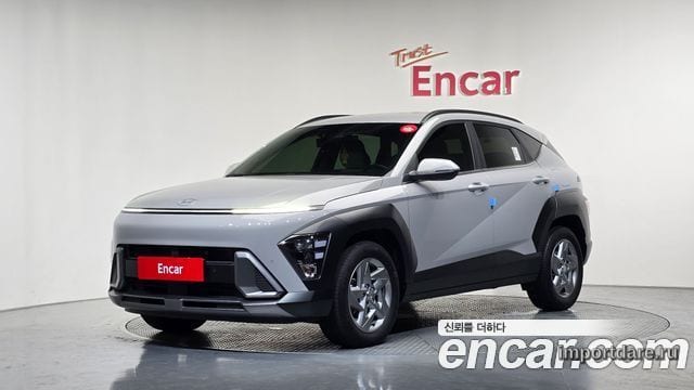 HYUNDAI KONA HYBRID 2026 — 24 207 км, серебристо-серый, Корея — под ключ — фото 1