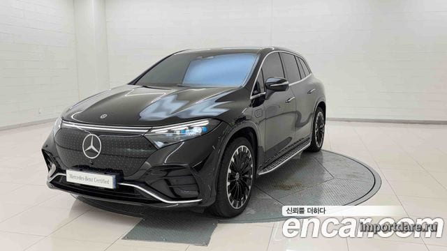 MERCEDES-BENZ EQS SUV X296 2025 — 23 185 км, чёрный, Корея — под ключ — фото 2