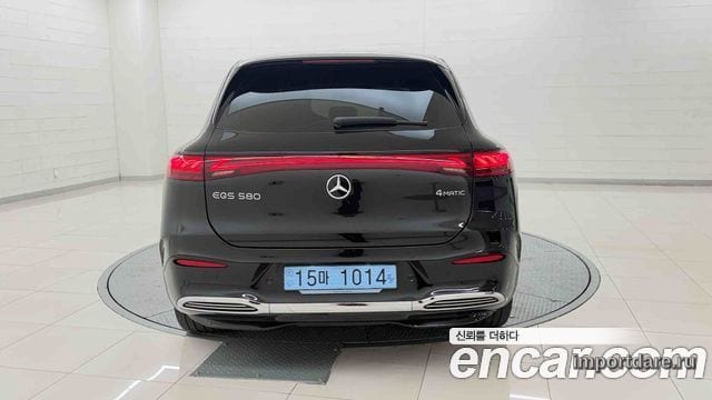 MERCEDES-BENZ EQS SUV X296 2025 — 23 185 км, чёрный, Корея — под ключ — фото 5