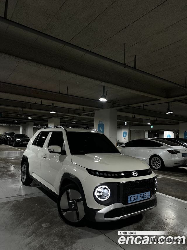 HYUNDAI CASPER ELECTRIC 2026 — 8 000 км, белый-перламутр, Корея — под ключ — фото 1