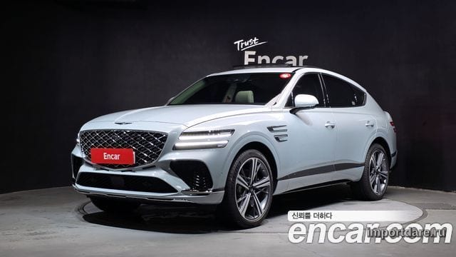 GENESIS GV80 COUPE 2024 — 6 126 км, светло-серебристый, Корея — под ключ — фото 1