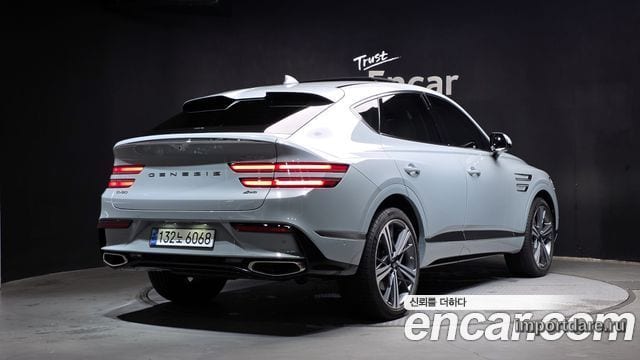 GENESIS GV80 COUPE 2024 — 6 126 км, светло-серебристый, Корея — под ключ — фото 2