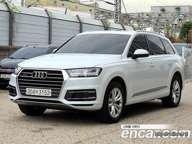 AUDI Q7 2019 — 144 795 км, белый, Корея — под ключ — фото 2