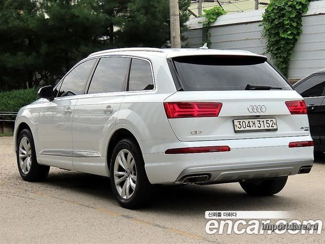 AUDI Q7 2019 — 144 795 км, белый, Корея — под ключ — фото 3