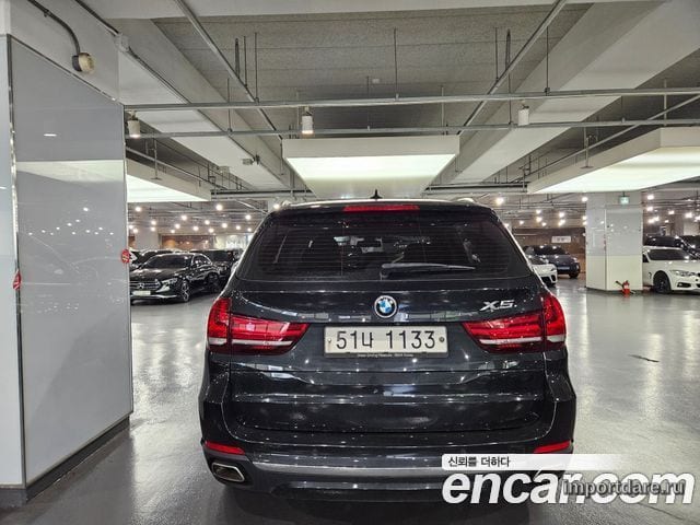 BMW X5 2018 — 290 000 км, чёрный, Корея — под ключ — фото 2