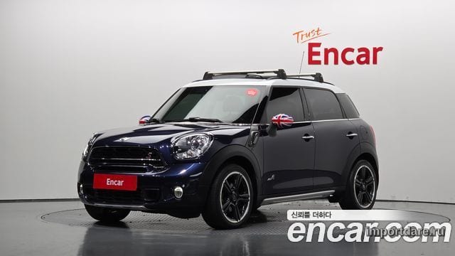 MINI COOPER COUNTRYMAN 2015 — 80 170 км, синий, Корея — под ключ — фото 1