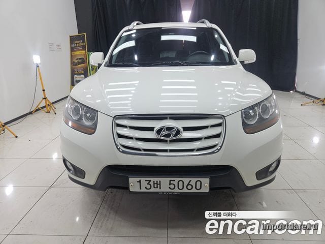 HYUNDAI SANTA FE 2011 — 131 000 км, белый-перламутр, Корея — под ключ — фото 2