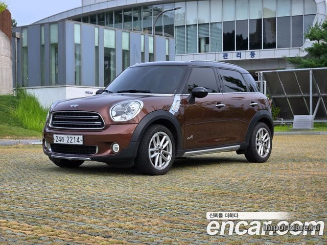 MINI COOPER D COUNTRYMAN 2016 — 78 880 км, коричневый, Корея — под ключ — фото 1