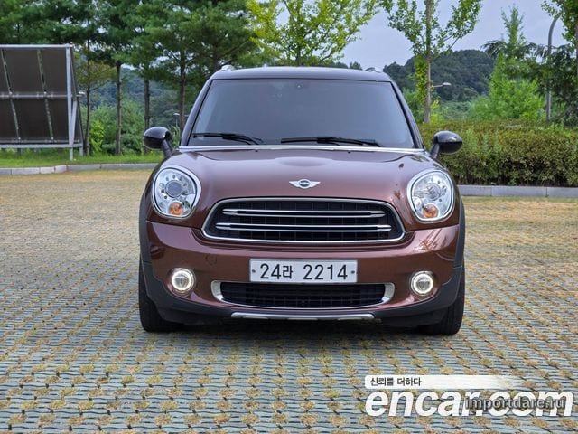 MINI COOPER D COUNTRYMAN 2016 — 78 880 км, коричневый, Корея — под ключ — фото 2
