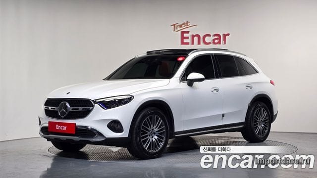 MERCEDES-BENZ GLC-CLASS X254 2023 — 47 532 км, белый, Корея — под ключ — фото 1