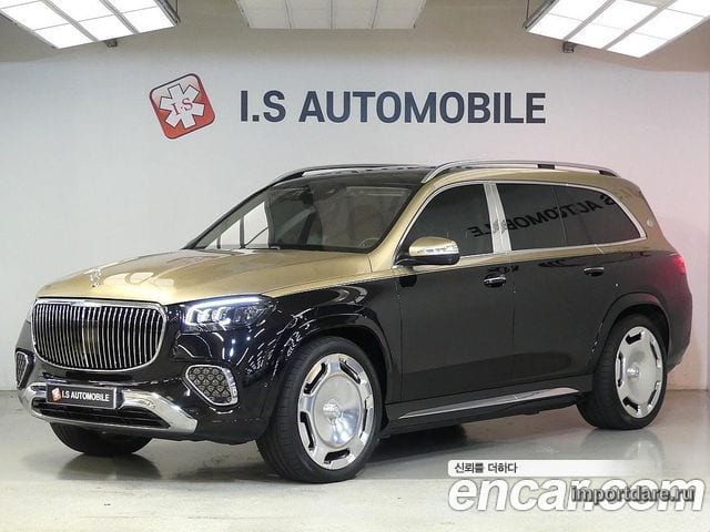 MERCEDES-BENZ GLS-CLASS X167 2024 — 31 500 км, золотистый, Корея — под ключ — фото 2