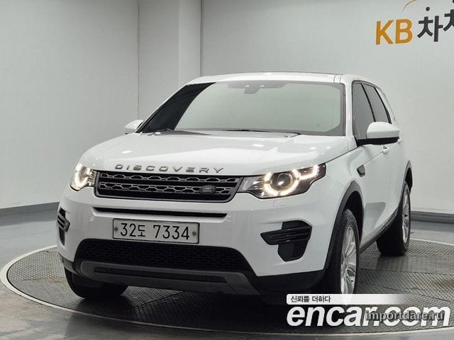 LAND ROVER DISCOVERY SPORT 2016 — 137 992 км, белый, Корея — под ключ — фото 1