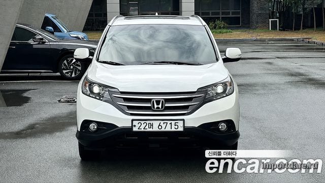HONDA NEW CR-V 2014 — 113 900 км, белый, Корея — под ключ — фото 2