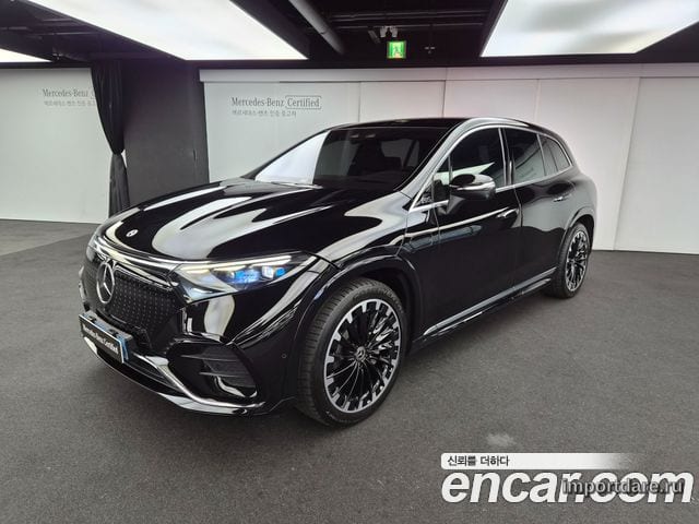 MERCEDES-BENZ EQS SUV X296 2023 — 60 236 км, чёрный, Корея — под ключ — фото 1