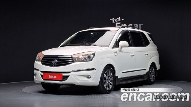 KGM KORANDO TURISMO 2016 — 157 521 км, белый, Корея — под ключ — фото 1