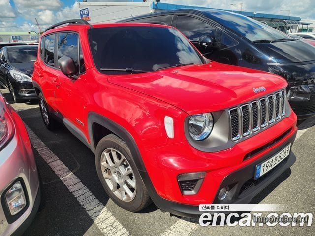 JEEP RENEGADE 2021 — 47 732 км, красный, Корея — под ключ — фото 2