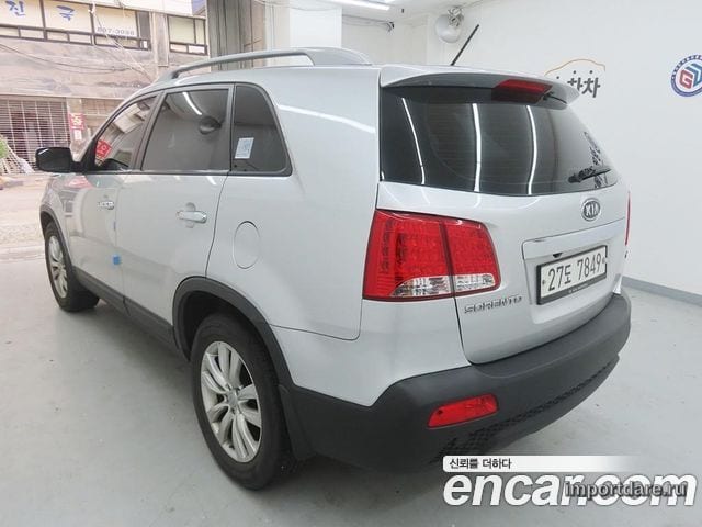 KIA SORENTO R 2011 — 106 318 км, серебристый, Корея — под ключ — фото 3