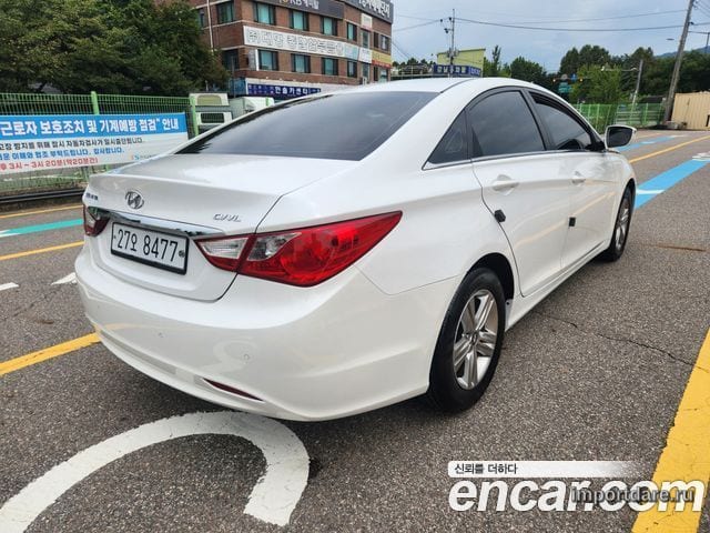 HYUNDAI SONATA THE BRILLIANT 2013 — 57 213 км, белый, Корея — под ключ — фото 3