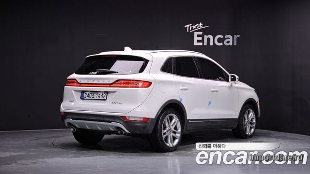 LINCOLN MKC 2017 — 206 002 км, белый, Корея — под ключ — фото 2