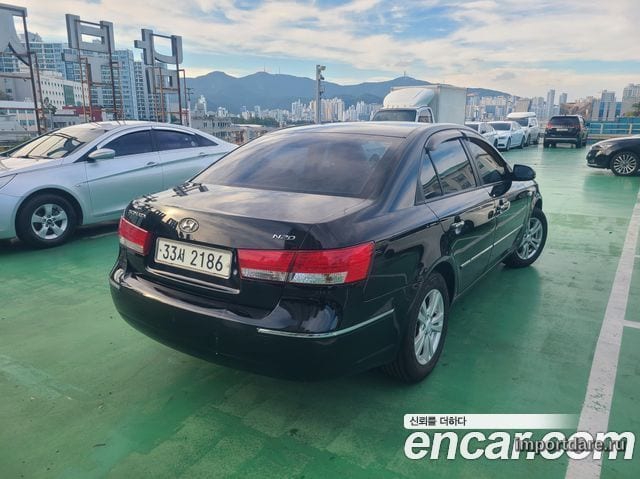 HYUNDAI SONATA TRANSFORM 2008 — 53 000 км, чёрный, Корея — под ключ — фото 6