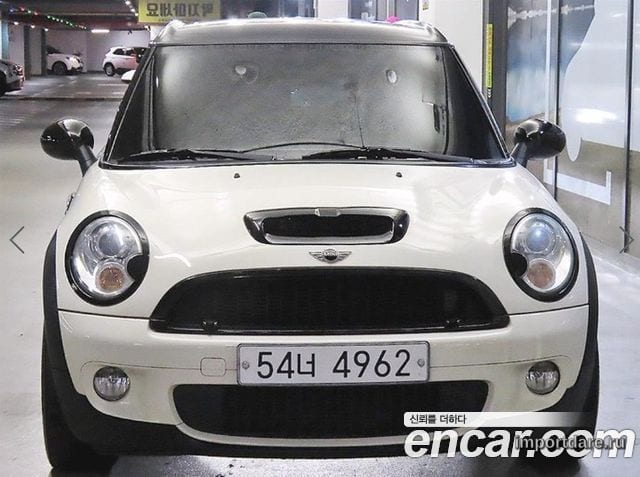 MINI COOPER S CLUBMAN 2010 — 112 165 км, белый-перламутр, Корея — под ключ — фото 2