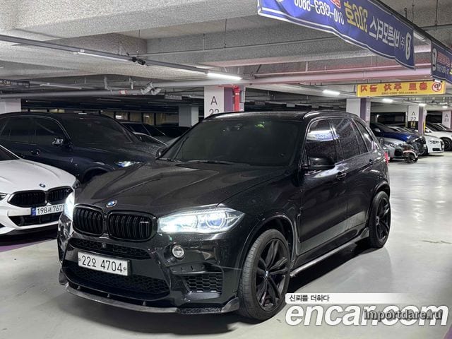 BMW X5M 2018 — 122 000 км, чёрный, Корея — под ключ — фото 2