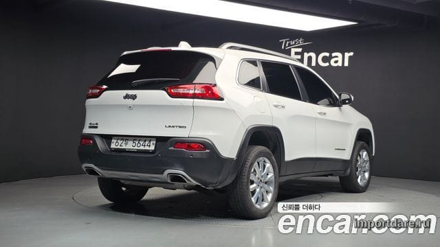 JEEP CHEROKEE 2016 — 143 550 км, белый, Корея — под ключ — фото 2