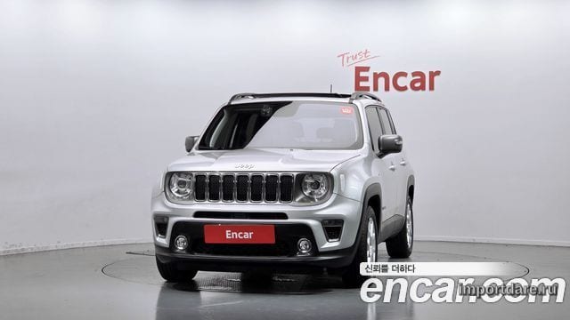 JEEP RENEGADE 2019 — 104 323 км, серебристый, Корея — под ключ — фото 3