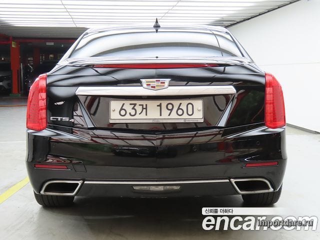 CADILLAC CTS 2015 — 135 306 км, чёрный, Корея — под ключ — фото 3