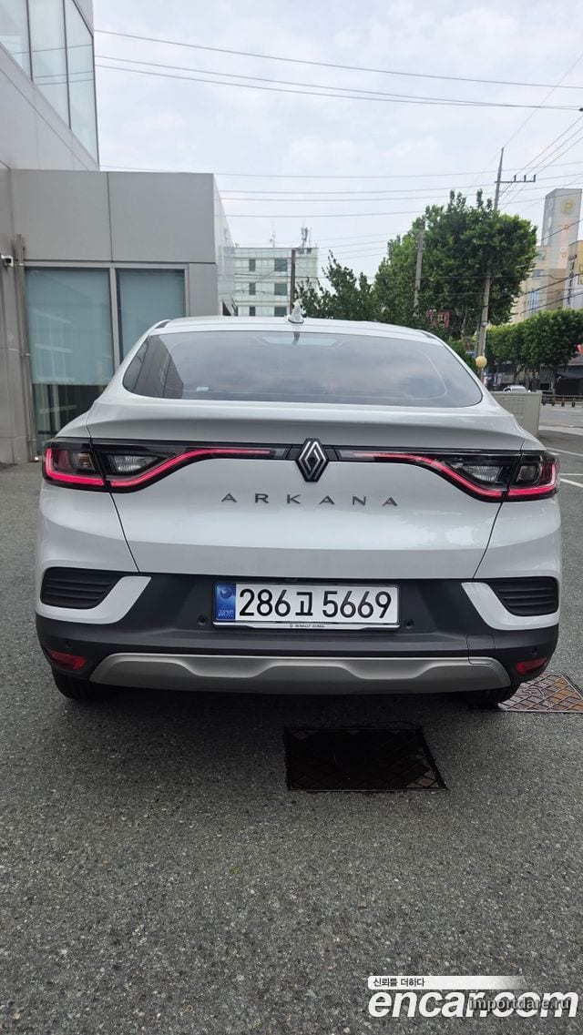 RENAULT KOREA ARKANA 2027 — 13 км, белый-перламутр, Корея — под ключ — фото 4