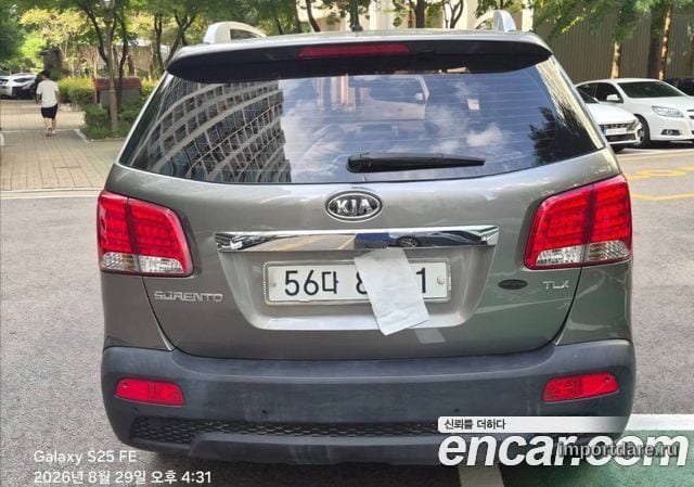 KIA SORENTO R 2010 — 107 000 км, серый, Корея — под ключ — фото 2