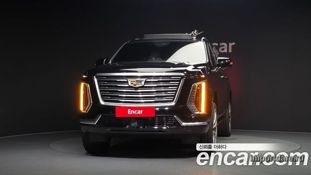 CADILLAC ESCALADE 2025 — 11 054 км, чёрный, Корея — под ключ — фото 3