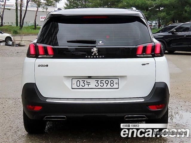 PEUGEOT 5008 2019 — 85 578 км, белый, Корея — под ключ — фото 4