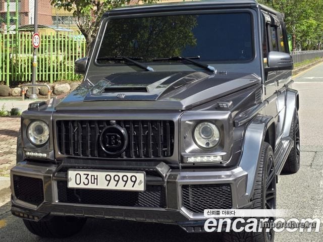 MERCEDES-BENZ G-CLASS W463 2017 — 114 000 км, белый, Корея — под ключ — фото 1