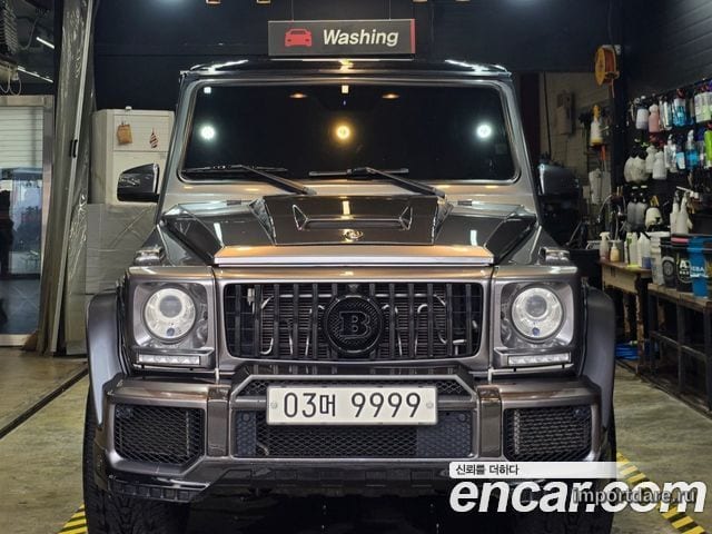 MERCEDES-BENZ G-CLASS W463 2017 — 114 000 км, белый, Корея — под ключ — фото 3