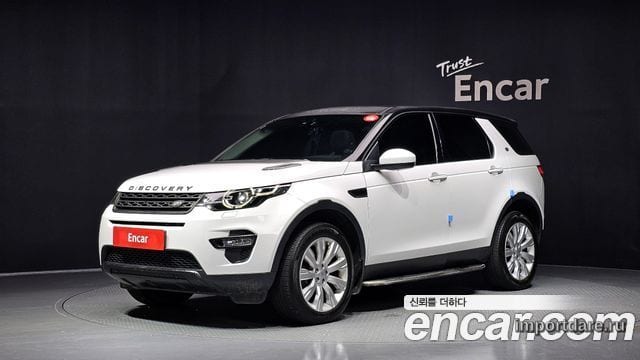 LAND ROVER DISCOVERY SPORT 2016 — 169 185 км, белый, Корея — под ключ — фото 1