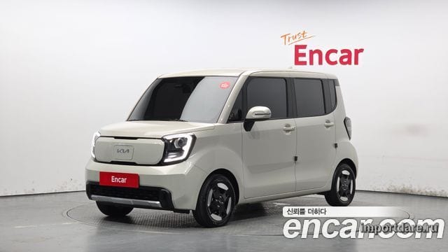KIA KIA RAY EV 2025 — 6 318 км, белый-перламутр, Корея — под ключ — фото 1